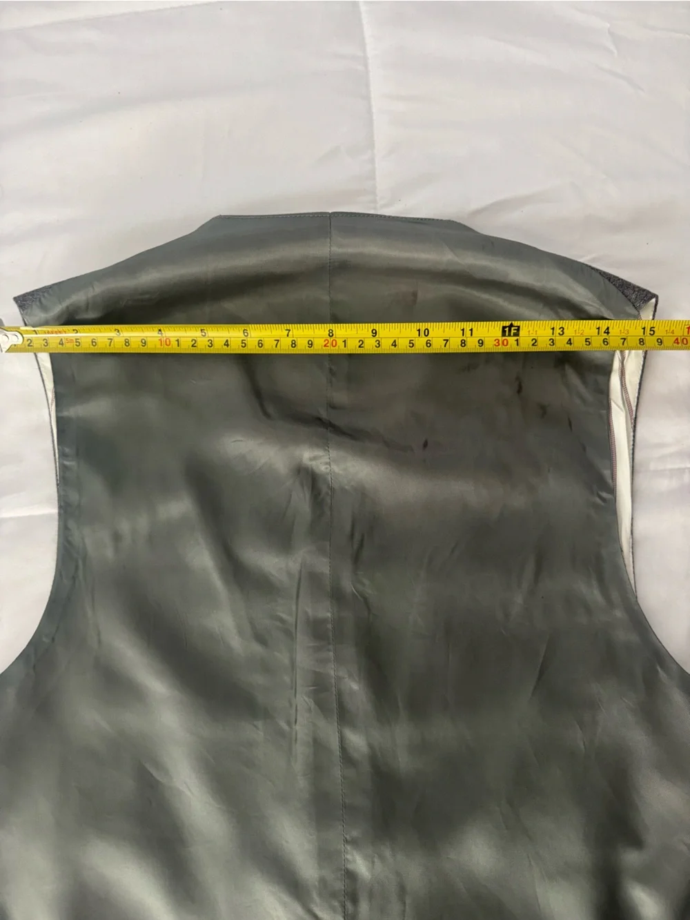 Tommy Hilfiger Gray Wool Blend Vest